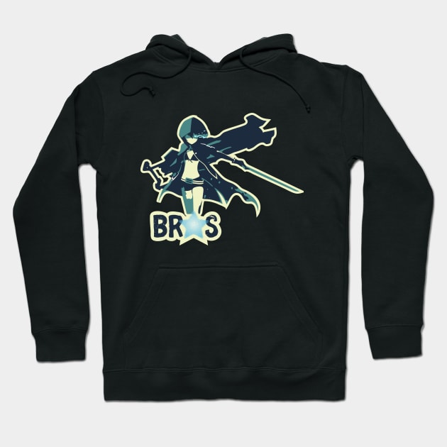 Black Rock Shooter 3 Hoodie by sfajar